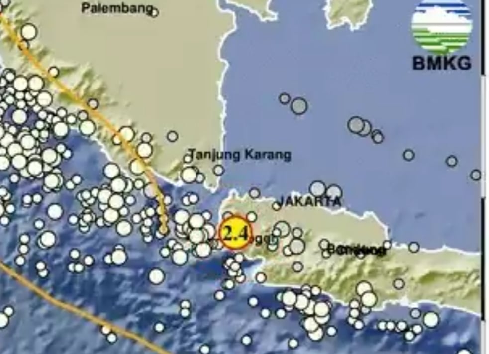 Pusat Gempa Terkini di Rangkasbitung Banten, Cek Magnitudonya! 