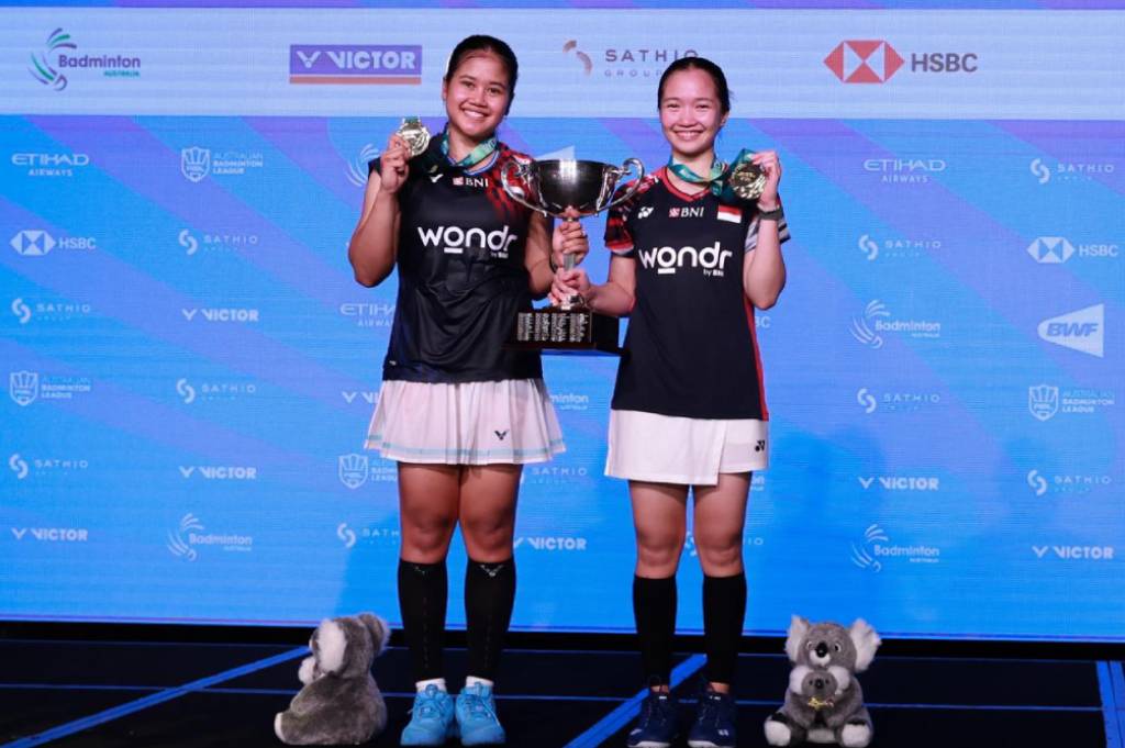 Rachel/Febi Ngotot Tak Dipisah usai Juara Australian Open 2025