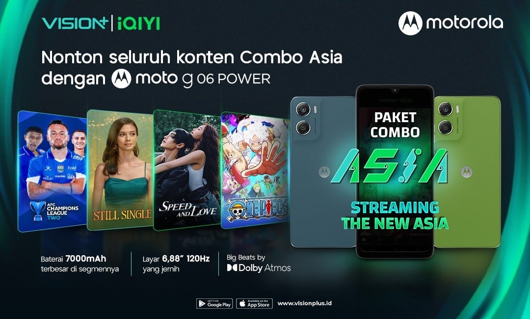 Paket Combo Asia: Satu Langganan untuk Tayangan Olahraga, Series sampai Drama VISION+ dan iQIYI