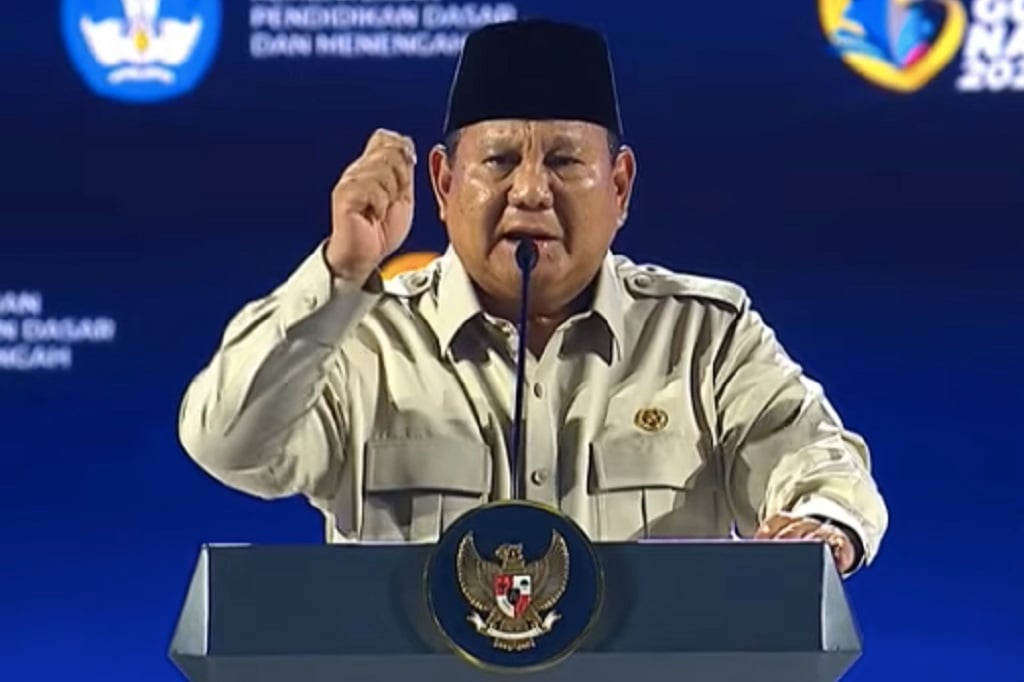 Prabowo: Hai Orang Tua, kalau Guru Keras Jangan-Jangan Anakmu yang Nakal