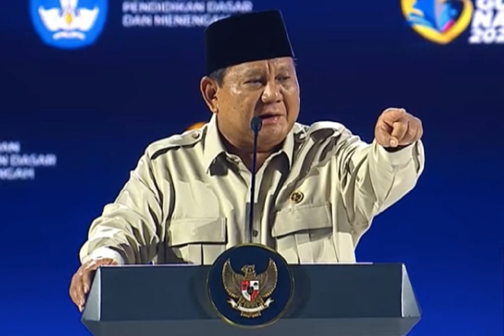 Prabowo Minta Pendidikan Lingkungan Masuk Silabus, Ingatkan Ancaman Perubahan Iklim