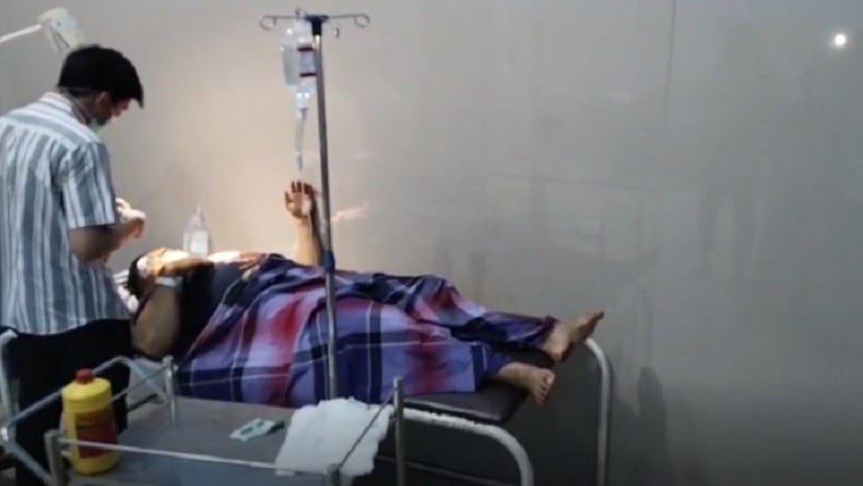 Kepala Cabang Kantor Pos Takalar Luka Parah Dibacok Anak Buah