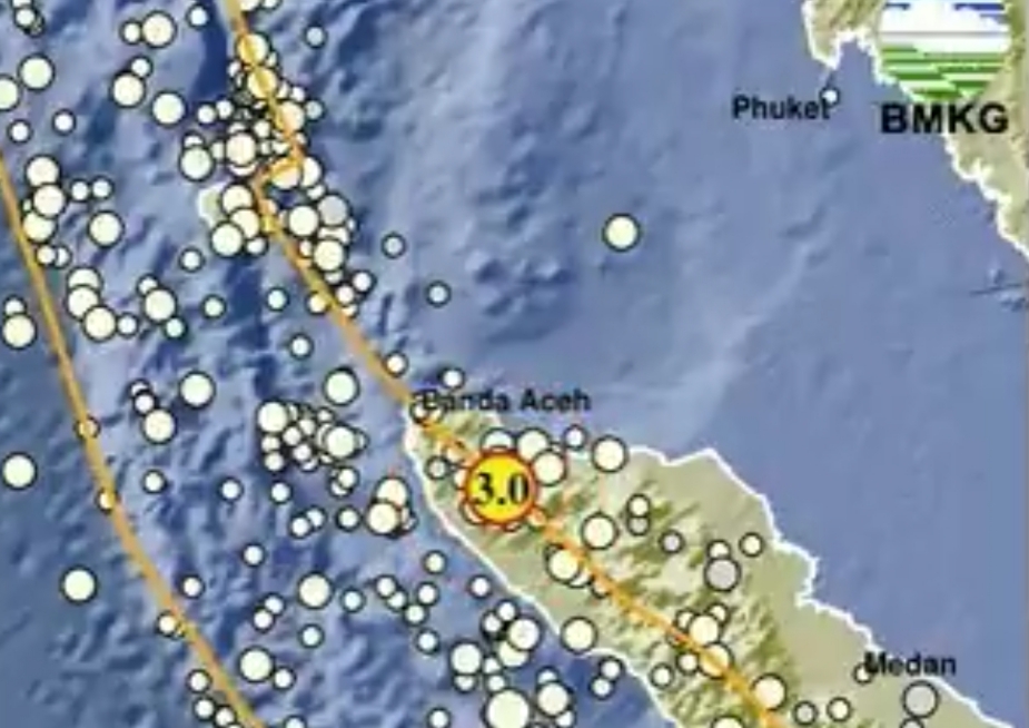 Pusat Gempa Terkini di Pidie Jaya Aceh Kedalaman 5 Km, Cek Magnitudonya!