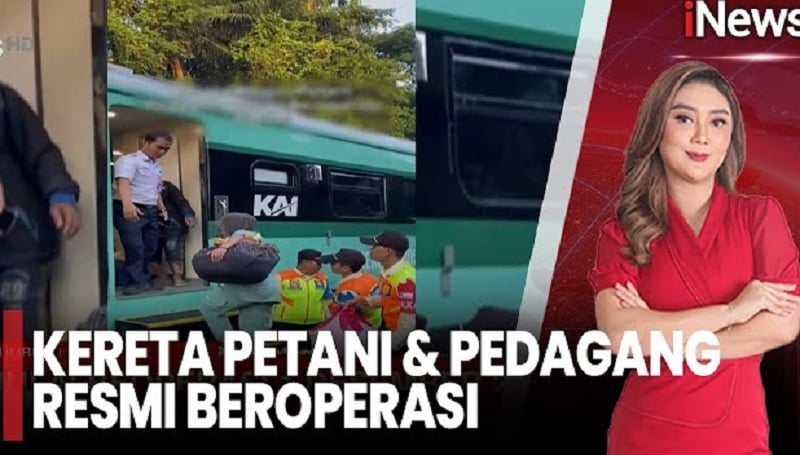 Inovasi KAI Commuter: Kereta Khusus Petani dan Pedagang Resmi Beroperasi, Tiket Hanya Rp3.000!