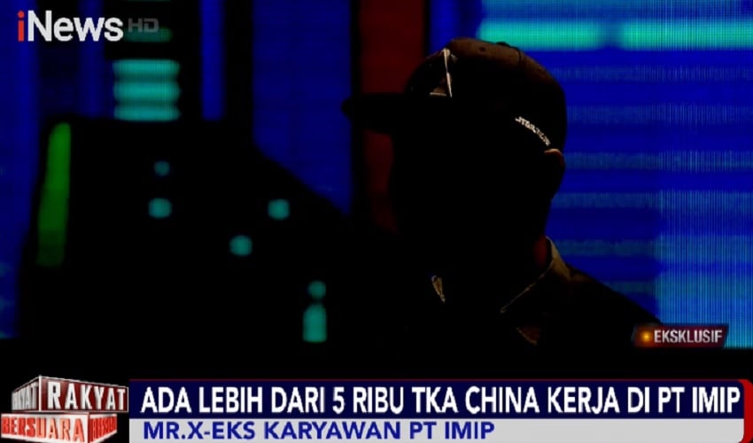 Eksklusif! Terungkap, TKA China Tempati Posisi Pimpinan hingga Tukang Sapu di IMIP
