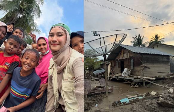 Kesaksian Zaskia Adya Mecca Jadi Relawan di Lokasi Banjir Aceh: Bantuan Sangat Minim!