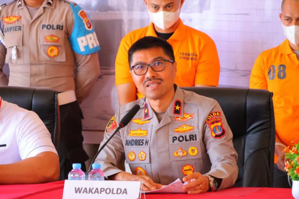 Polisi Bongkar Tambang Emas IIegal di Sekatak Buji Bulungan, 2 Tersangka Ditangkap