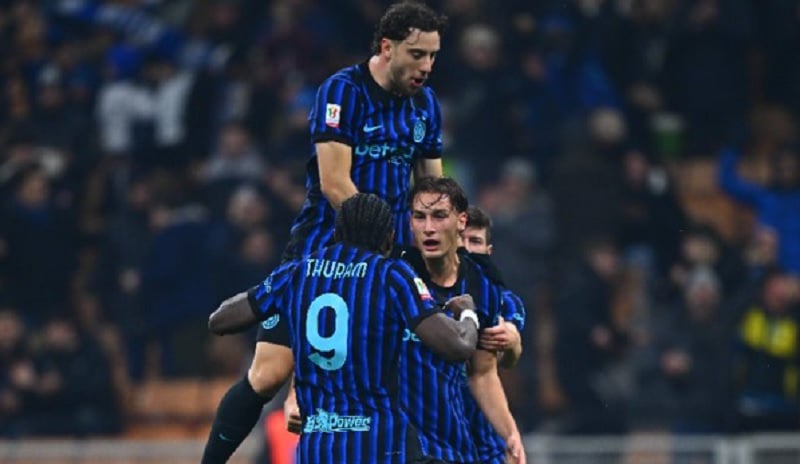 Hasil Coppa Italia: Dramatis! Inter Milan dan Napoli Tembus Perempat Final