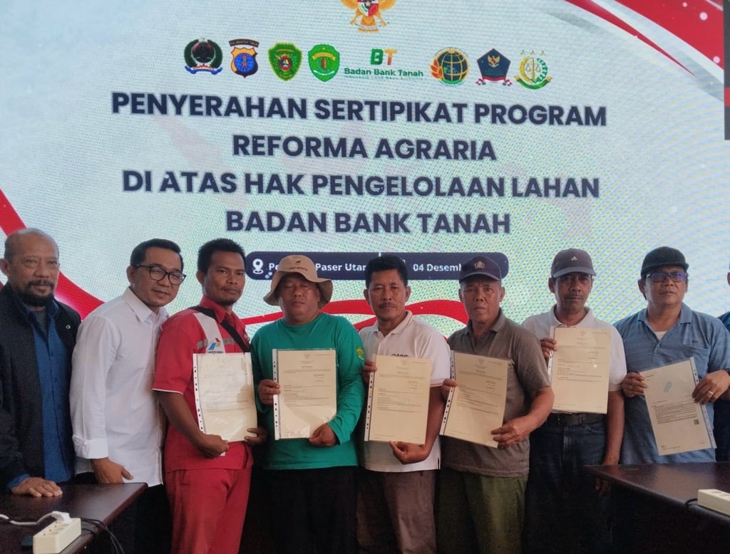 Warga Terdampak Bandara VVIP IKN Mulai Kantongi Sertifikat Lahan