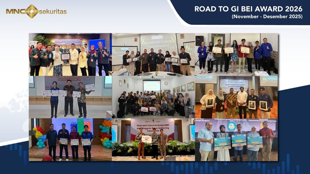 Membanggakan! Galeri Investasi BEI MNC Sekuritas Sabet Banyak Prestasi dari BEI