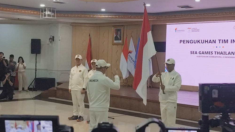 Resmi! Indonesia Kirim 1.021 Atlet ke SEA Games 2025, Erick Thohir dan KOI Kukuhkan Kontingen Merah-Putih