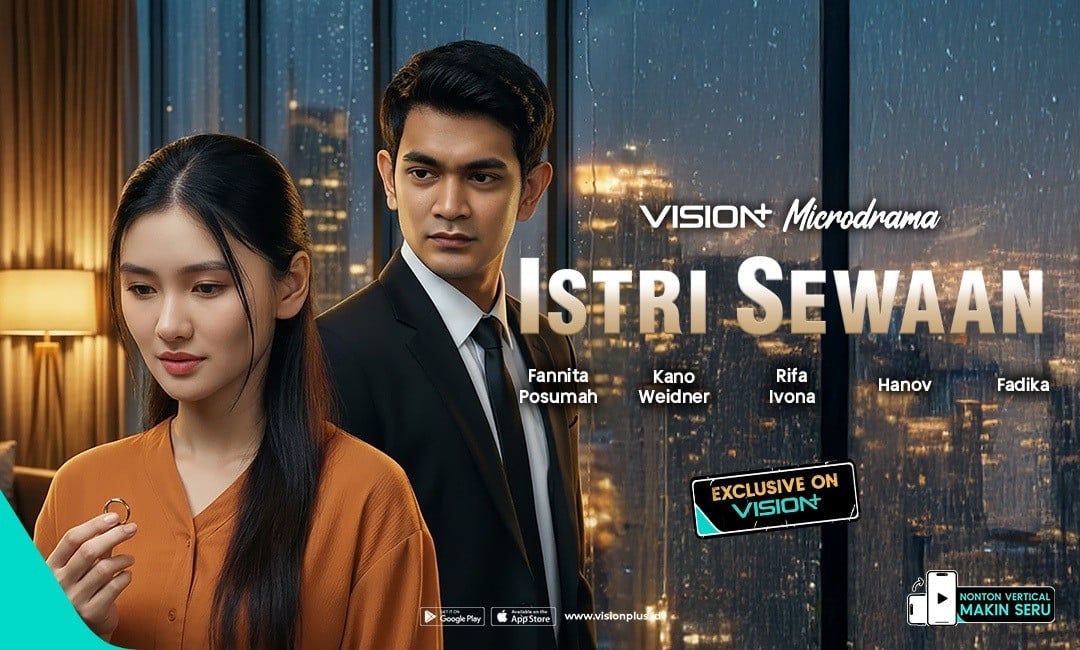 Nikah Kontrak Malah Baper, Ini Kisah Cinta Evan dan Arlita di Microdrama VISION+ Istri Sewaan