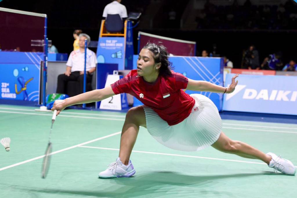Gregoria Tumbang, Indonesia Tertinggal 1-2 dari Malaysia di Semifinal Bulu Tangkis SEA Games 2025