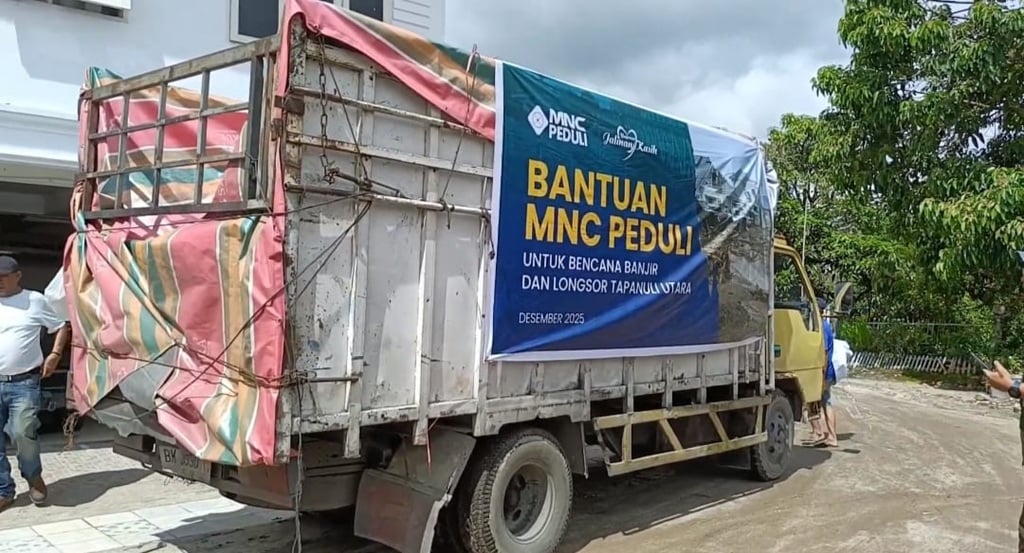MNC Peduli Sambangi Posko Pengungsian Longsor di Dolok Nauli dan Sibalanga Taput