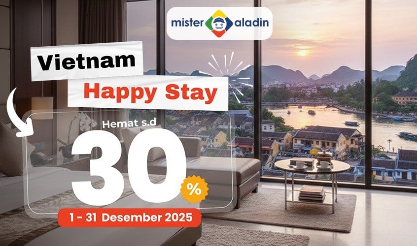 Liburan ke Vietnam Jelas Selalu Hemat: Diskon Hotel s.d 30%  