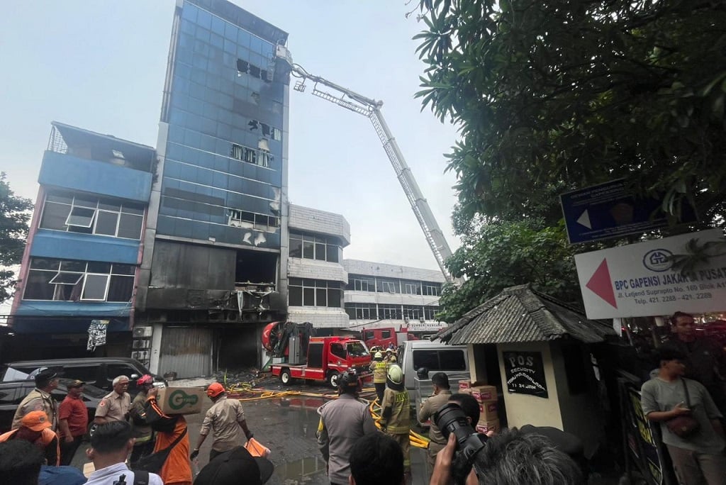 Polisi Periksa 8 Saksi terkait Kebakaran Gedung di Kemayoran, Apa yang Didalami?