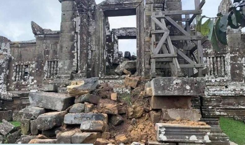 Serangan Thailand Hancurkan Kuil dan Candi Kuno, Kamboja Protes Keras