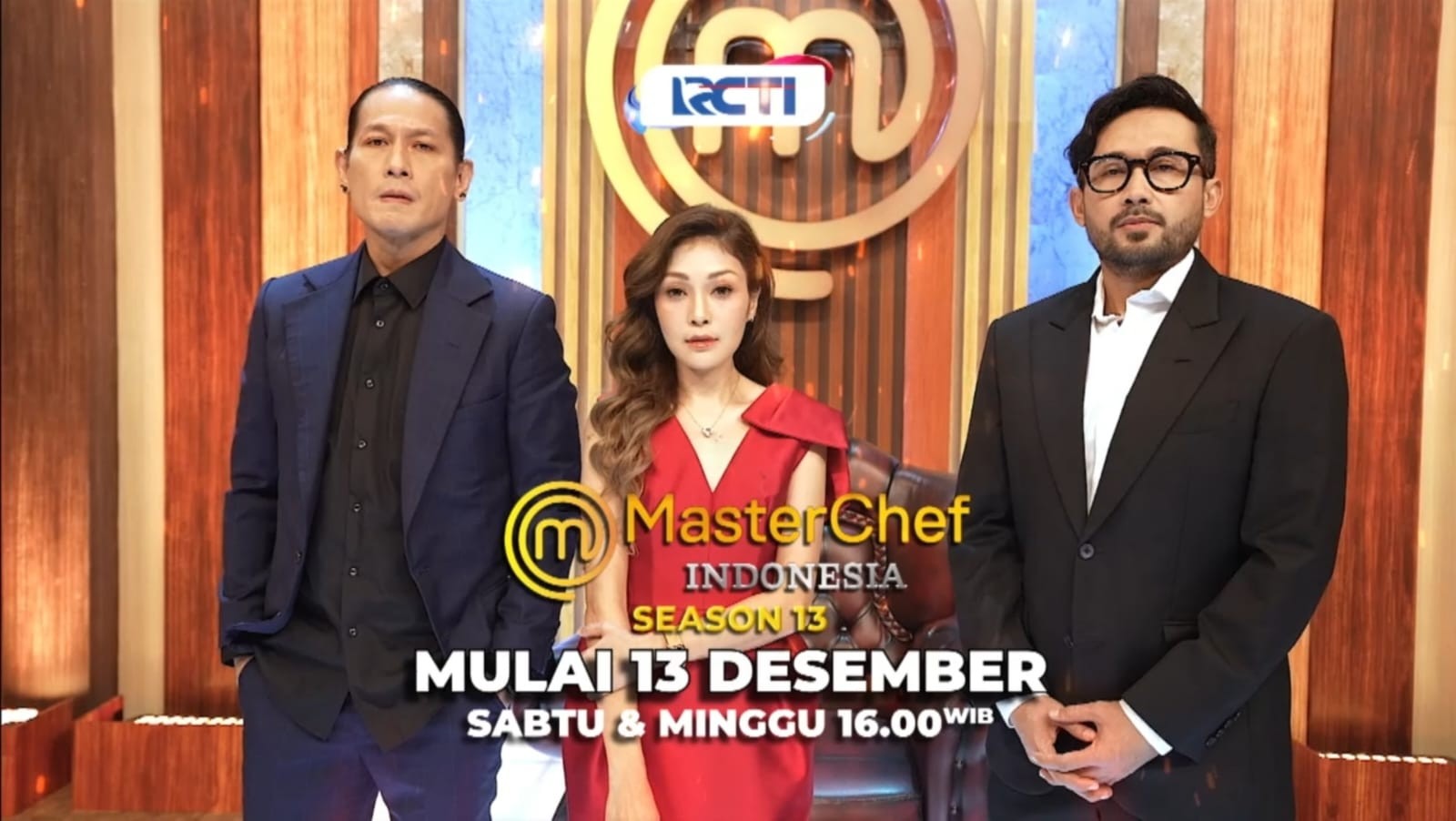 Formasi Baru! Chef Juna Ditemani 2 Juri Profesional di MasterChef Indonesia Season 13