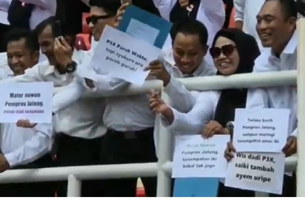 13.111 Pegawai di Jateng Diangkat jadi PPPK Paruh Waktu: Saiki Tambah Ayem Uripe