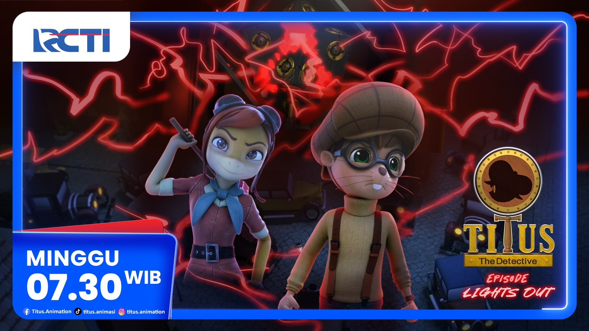 Titus The Detective Episode Baru Light Out, Minggu 14 Desember 2025, Pukul 07.30 Pagi di RCTI