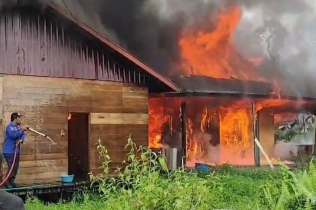 Kebakaran Rumah di Anggana Kutai Kartanegara, 3 Balita Tewas