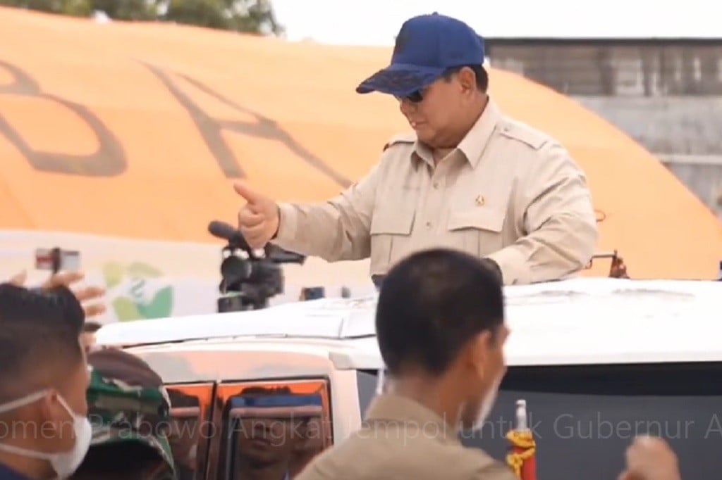 Momen Prabowo Angkat Jempol untuk Gubernur Aceh Mualem di Tamiang