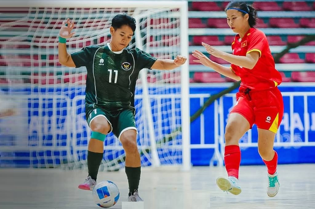 Vietnam Terlalu Tangguh, Timnas Futsal Putri Indonesia Kalah 1-3 di SEA Games 2025