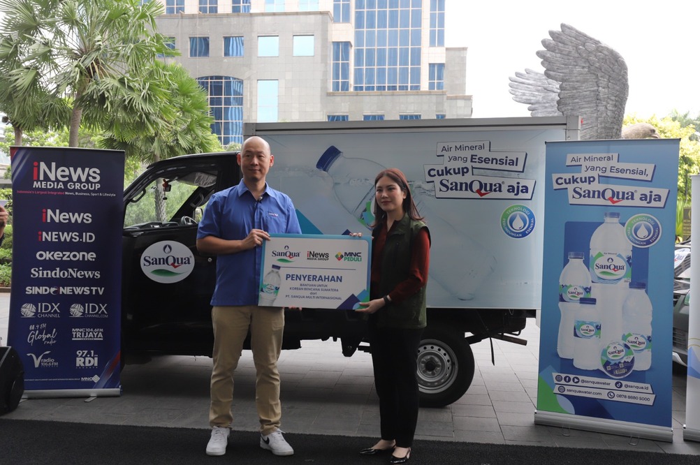 Gandeng SanQua, MNC Peduli Terjun Kembali Kirim Bantuan untuk Korban Bencana Sumatra