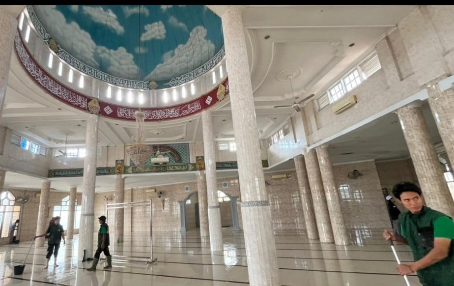 Polri Turun Tangan, Azan Kembali Berkumandang di Masjid Syuhada Aceh Tamiang