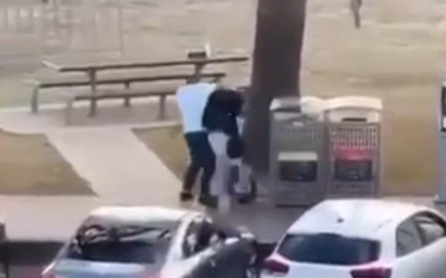 Viral, Pria Muslim Gelut dengan Pelaku Penembakan Komunitas Yahudi di Australia