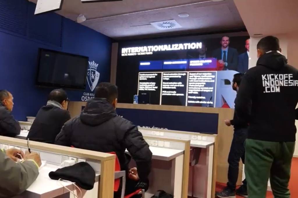 Direktur Akademi Klub Indonesia Berguru Langsung ke Osasuna, Ini yang Dipelajari