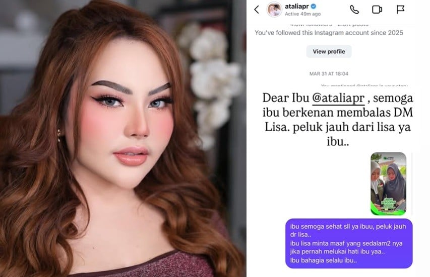 Lisa Mariana Minta Maaf ke Atalia Jadi Penyebab Perceraian dengan Ridwan Kamil