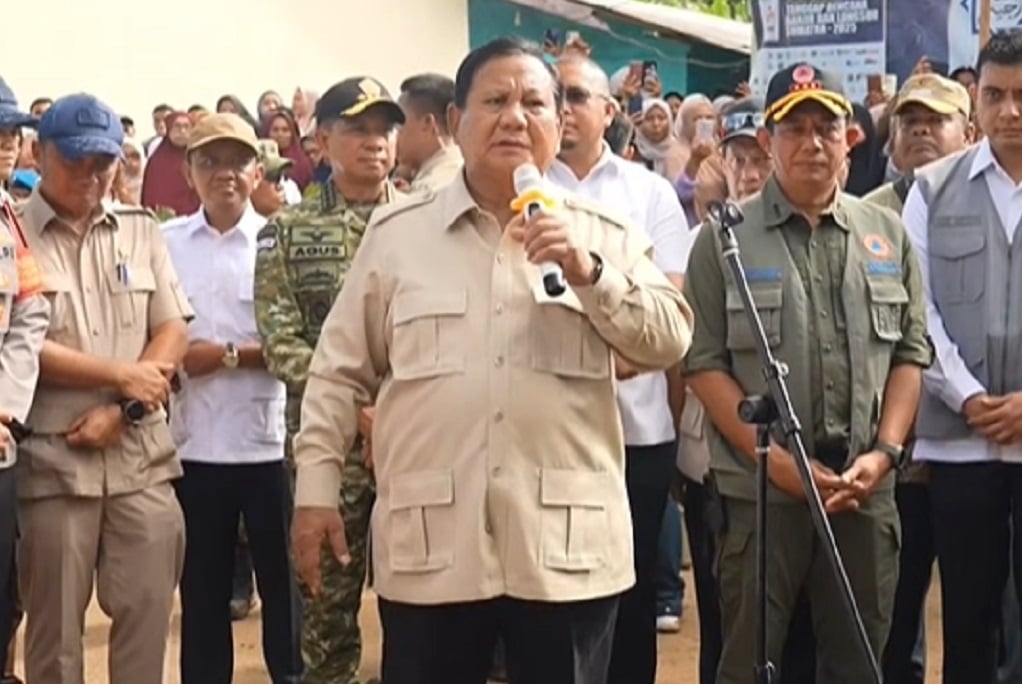 Prabowo Jamin Hunian Baru Korban Banjir Sumatra Dibangun Layak, Luasnya 70 Meter
