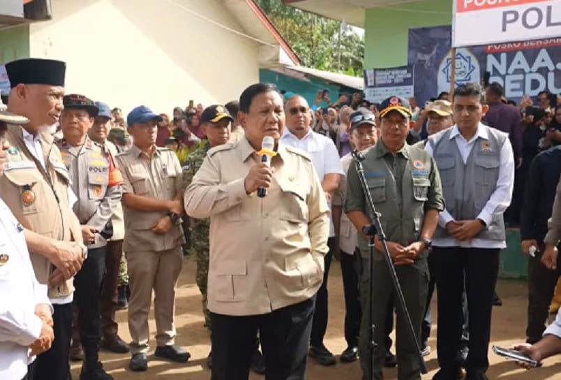 Prabowo Pastikan Hunian Tetap untuk Warga Terdampak Bencana Dibangun dengan Kualitas Baik