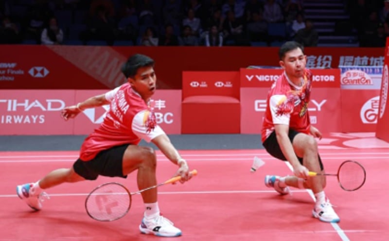 Duel Sengit hingga Akhir! Sabar/Reza Tumbang dari Unggulan Korea di BWF World Tour Finals 2025