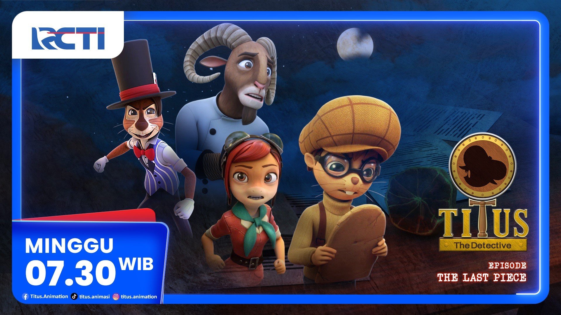 Titus The Detective Episode Baru - The Last Piece, Minggu 21 Desember 2025 Pukul 07.30 Pagi di RCTI