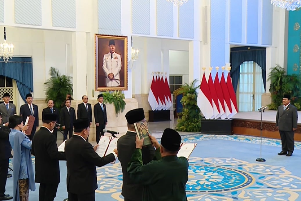 7 Anggota Komisi Yudisial 2025-2030 Ucap Sumpah di Hadapan Prabowo, Ini Daftarnya