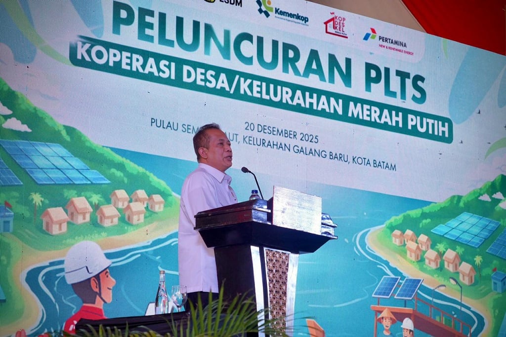 Kemenkop dan Pertamina Luncurkan Percontohan PLTS, Listrik untuk Koperasi Nelayan di Pulau Sembur