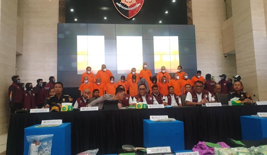 Polisi Ungkap 6 Sindikat Besar Bidik DWP 2025 Bali untuk Edarkan Narkoba 
