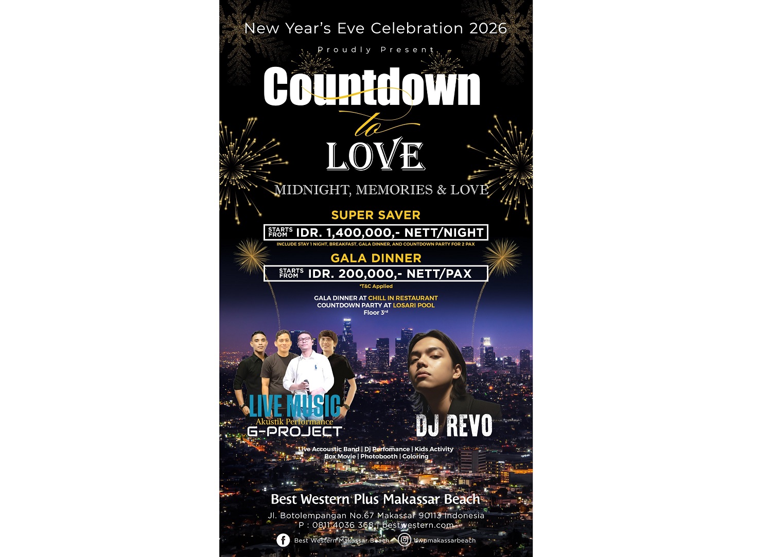 Countdown to Love: Rayakan Malam Tahun Baru Penuh Romansa dan Keajaiban