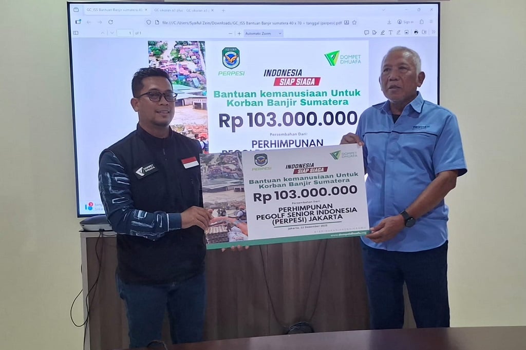 Peduli Bencana, Perpesi Salurkan Donasi Rp103 Juta untuk Korban Banjir dan Longsor di Sumatra