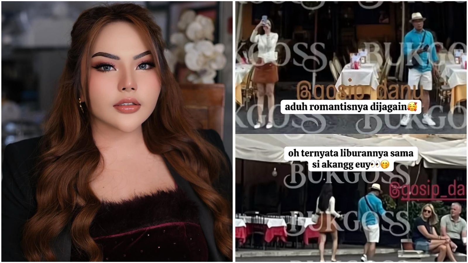 Lisa Mariana Kepanasan Lihat Foto Viral Diduga Ridwan Kamil dan Aura Kasih Liburan ke Eropa