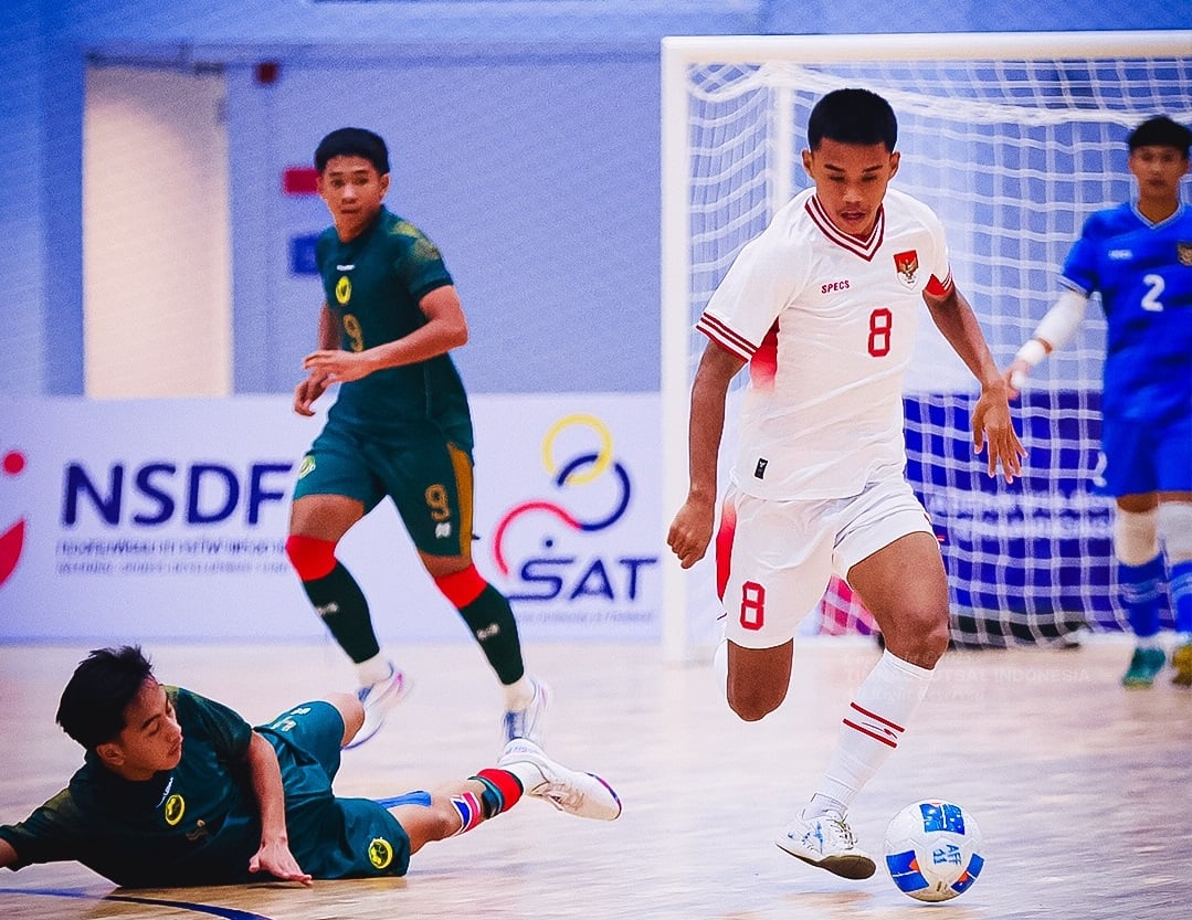 Pesta Gol! Timnas Futsal Indonesia U-16 Hajar Brunei 5-0 di Piala AFF 2025
