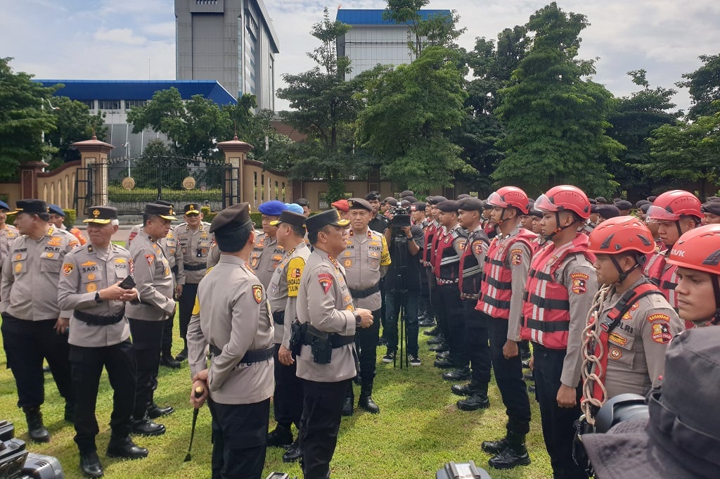 Polri Kembali Kirim Ratusan Personel Tambahan ke Sumatra, Fokus Wilayah Aceh