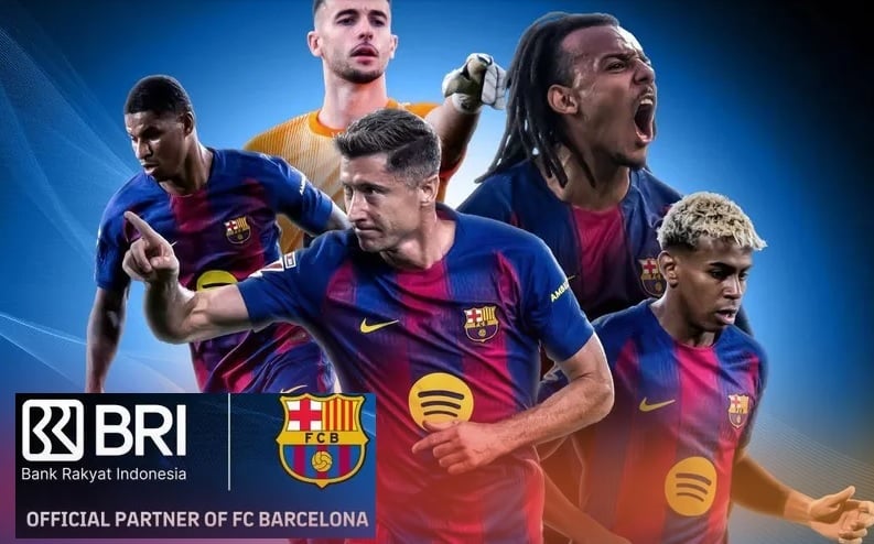 BRI Resmi Gandeng Barcelona hingga 2027, 29 Juta Fans Indonesia Jadi Kunci Kerja Sama Raksasa