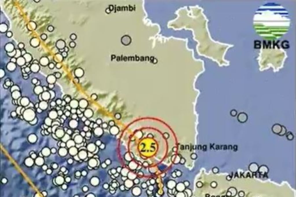 Gempa Hari Ini Guncang Tanggamus Lampung, Cek Kekuatan Magnitudonya! 