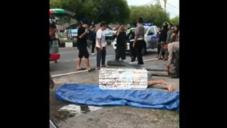 Pedagang Kembang Api Tewas Ditabrak Mobil di Palangka Raya, Pengemudi Diduga Mabuk