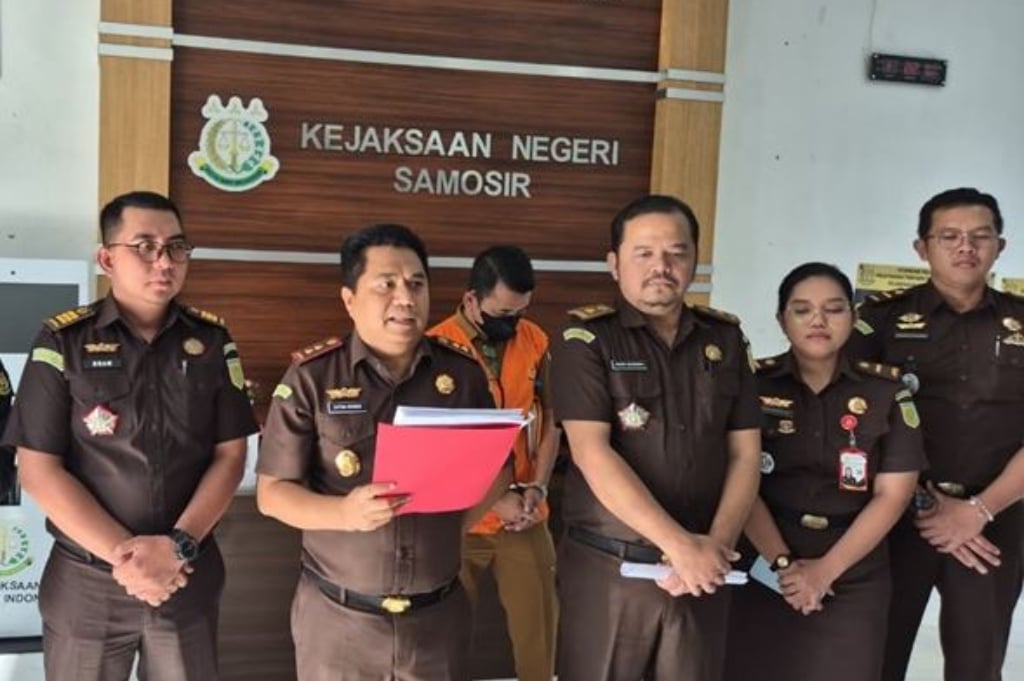 Korupsi Bantuan Banjir Rp1,5 Miliar, Kadis Sosial Samosir Dijebloskan ke Penjara