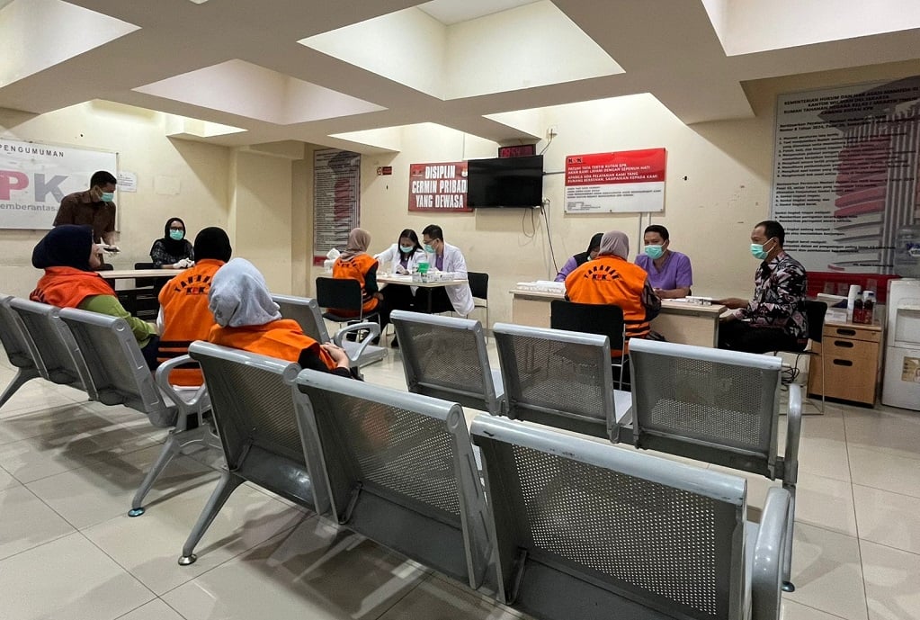 73 Tahanan KPK Dites Urine, Cegah Penyalahgunaan Narkoba
