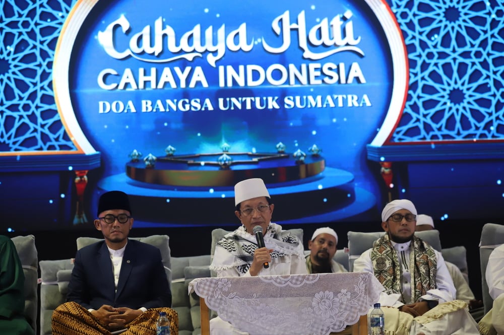 Doa Bangsa untuk Sumatra, Menag Sebut Bencana Jadi Momentum Introspeksi Bangsa